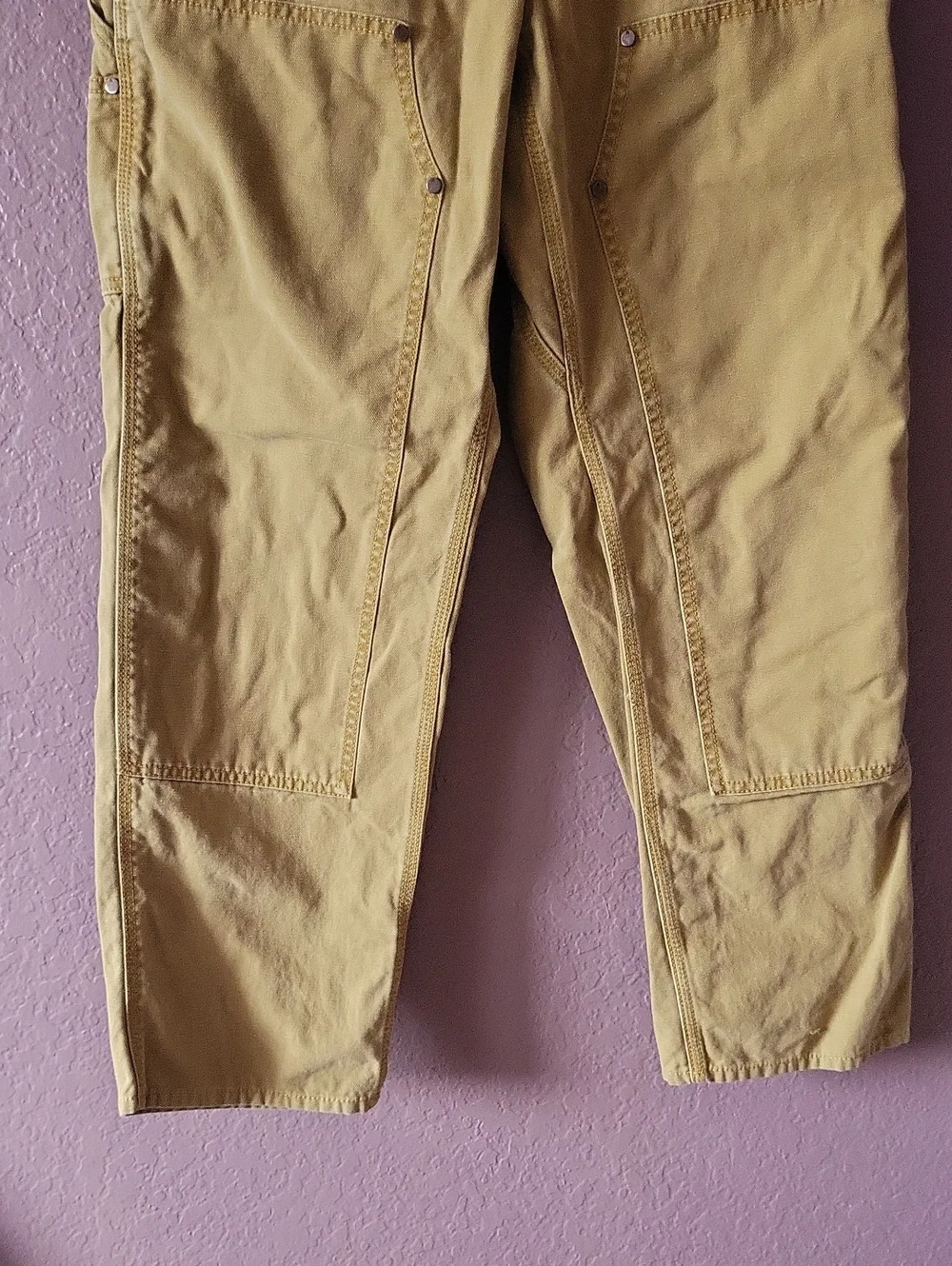 Banana Republic Men's Workwear Canvas Pants in Tan
